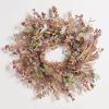 SAFAVIEH Home Collection 31-inch Decorative Artificial Berry & Pine Cone Wreath with Bow (Fully Assembled)(Brown/Green)