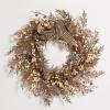 SAFAVIEH Home Collection 31-inch Decorative Artificial Berry & Pine Cone Wreath with Bow (Fully Assembled)(Multicolor)