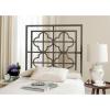 SAFAVIEH Home Collection Lucina Gunmetal Headboard, Queen(Gunmetal)