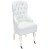 SAFAVIEH Mercer Collection Robert Light Brown Linen Club Chair(Robins Egg Blue)