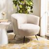 Safavieh Accent Chair, Normal, Hazelwood(Light Grey)