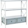 Safavieh American Homes Collection Chandra Pale Blue and White Smoke Console Table(Pale Blue / White Smoke)