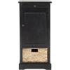 Safavieh American Homes Collection Raven Vintage Grey Tall Storage Unit(Distressed Black)