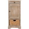 Safavieh American Homes Collection Raven Vintage Grey Tall Storage Unit(White Washed)