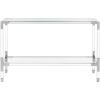 Safavieh Couture Home Arverne Glam Silver Acrylic Console(Silver)