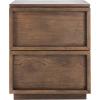 Safavieh Couture Zeus Natural 2-drawer Storage Nightstand(Medium Oak)