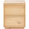Safavieh Couture Zeus Natural 2-drawer Storage Nightstand(Natural)