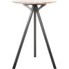Safavieh Home Collection Axel Tripod Table Pub Set, Grey Wash and Black