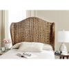 Safavieh Home Collection Nadine Natural Winged Headboard, Full(Brown)