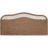 Safavieh Home Collection Sephina White Rattan Headboard (Queen)(Brown / Multi)