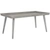 Safavieh Home Nonie Modern Slate Grey Tray Top Coffee Table(Slate / Grey)