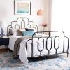 Safavieh Home Paloma Retro Black Bed, Full(Black)