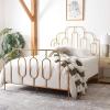 Safavieh Home Paloma Retro Black Bed, Full(Gold)