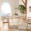 Safavieh Home Tia Modern Antique White Dining Table(Antique / White)