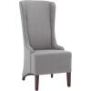 Safavieh Mercer Collection Becall Dining Chair, Artic Grey(Artic Grey)