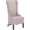 Safavieh Mercer Collection Becall Dining Chair, Artic Grey(Taupe)