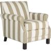 Safavieh Mercer Collection Charles Beige Linen Club Chair(Olive / White)