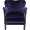 Safavieh Mercer Collection Connie Beige Linen Club Chair(Royal Blue)