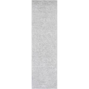 Martha Stewart x SAFAVIEH Area Rug Collection – 3′ x 5′, Light Grey & Taupe, Handmade Wool & Viscose, Ideal for Living Room, Bedroom, Foyer, Accent Space (MSR3275E)(Grey)
