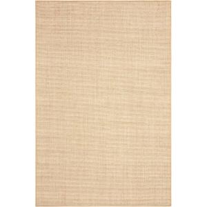 Martha Stewart x SAFAVIEH Area Rug Collection – 4′ x 6′, Red, Sisal & Jute, Farmhouse Style, Ideal for Living Room, Foyer, Bedroom, Accent Space (MSR9501Q)(Beige/Ivory)