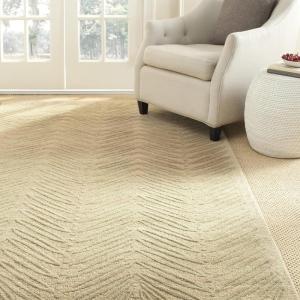 Martha Stewart x SAFAVIEH Area Rug Collection – 6′ Round, Oolong Tea Green, Handmade Wool & Viscose, Ideal for Living Room, Bedroom, Office, Dining Space (MSR3612B)(Oolong Tea Green)