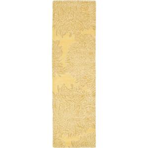 Martha Stewart x SAFAVIEH Area Rug Collection – 8′ x 10′, Saguaro, Handmade Wool, Ideal for Living Room, Bedroom, Office, Dining Space (MSR4542D)(Malted)