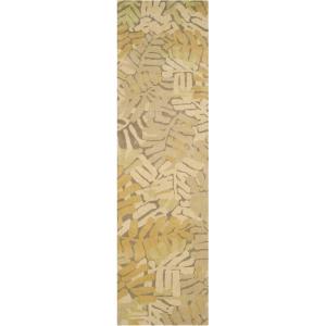 Martha Stewart x SAFAVIEH Area Rug Collection – 9′ x 12′, Spud, Handmade Wool, Ideal for Living Room, Bedroom, Office, Dining Space (MSR4548A)(Oolong Tea)