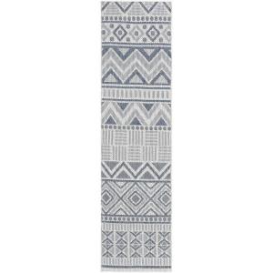 Martha Stewart x SAFAVIEH Outdoor Area Rug Collection – 4′ x 6′, Navy & Cream, Weather Resistant & Washable, Ideal for Patio, Backyard, Mudroom, Deck, Accent Space (MSRO318N)(Cream/Navy)