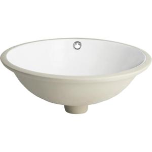 SAFAVIEH BSK5404A Solea Collection Nerida Bathroom Basin Sink, White