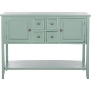 Safavieh American Homes Collection Charlotte Medium Oak Sideboard(Aqua Smoke)
