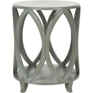 Safavieh American Homes Collection Janika French Grey Accent Table(Ash Grey)