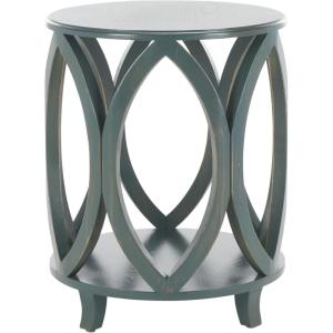 Safavieh American Homes Collection Janika French Grey Accent Table(Teal)