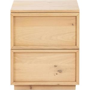 Safavieh Couture Zeus Natural 2-drawer Storage Nightstand(Natural)