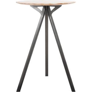 Safavieh Home Collection Axel Tripod Table Pub Set, Grey Wash and Black