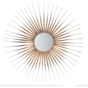 Safavieh Home Collection Lachlyn 34-inch Gold Sunburst Round Mirror