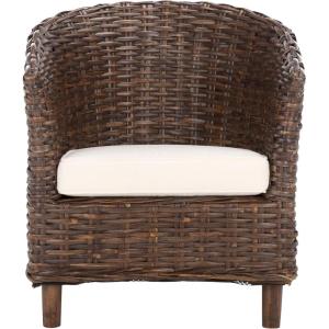 Safavieh Home Collection Omni Honey Barrel Chair(Brown)