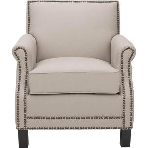 Safavieh Mercer Collection Charles Beige Linen Club Chair(beige)