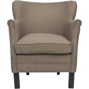 Safavieh Mercer Collection Connie Beige Linen Club Chair(Java)