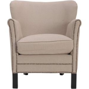 Safavieh Mercer Collection Connie Beige Linen Club Chair(beige)