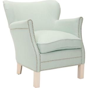 Safavieh Mercer Collection Connie Beige Linen Club Chair(blue)