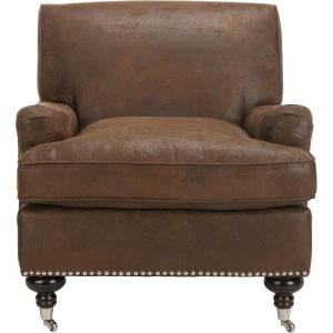 Safavieh Mercer Collection Ella Brown Club Chair(Brown)