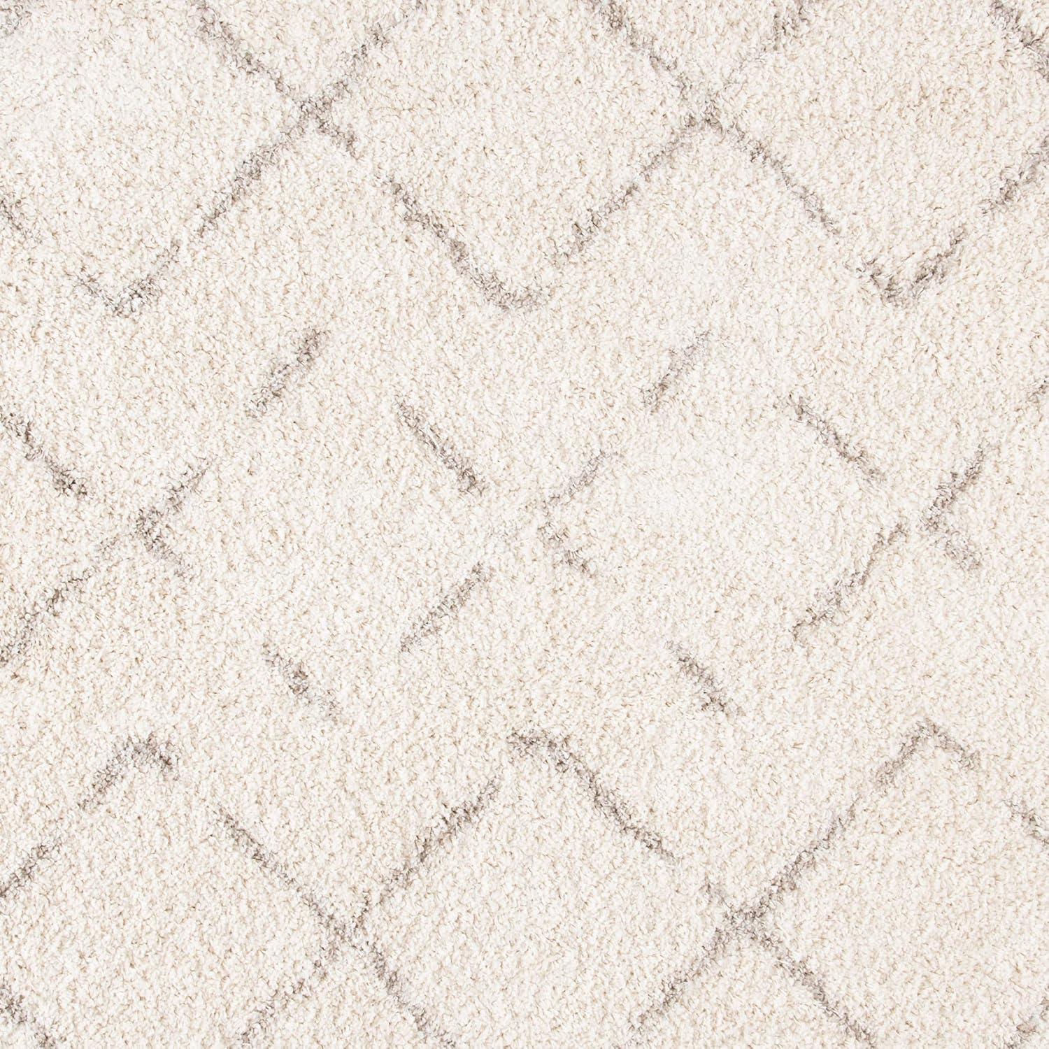 image:imageSAFAVIEH Area Rug 8x10 Arizona Shag Collection Large Ivory amp Beige Moroccan Boho Design NonShedding amp Easy to Clean Ideal for Living Room Bedroom Dining Space ASG743AIvoryBeige