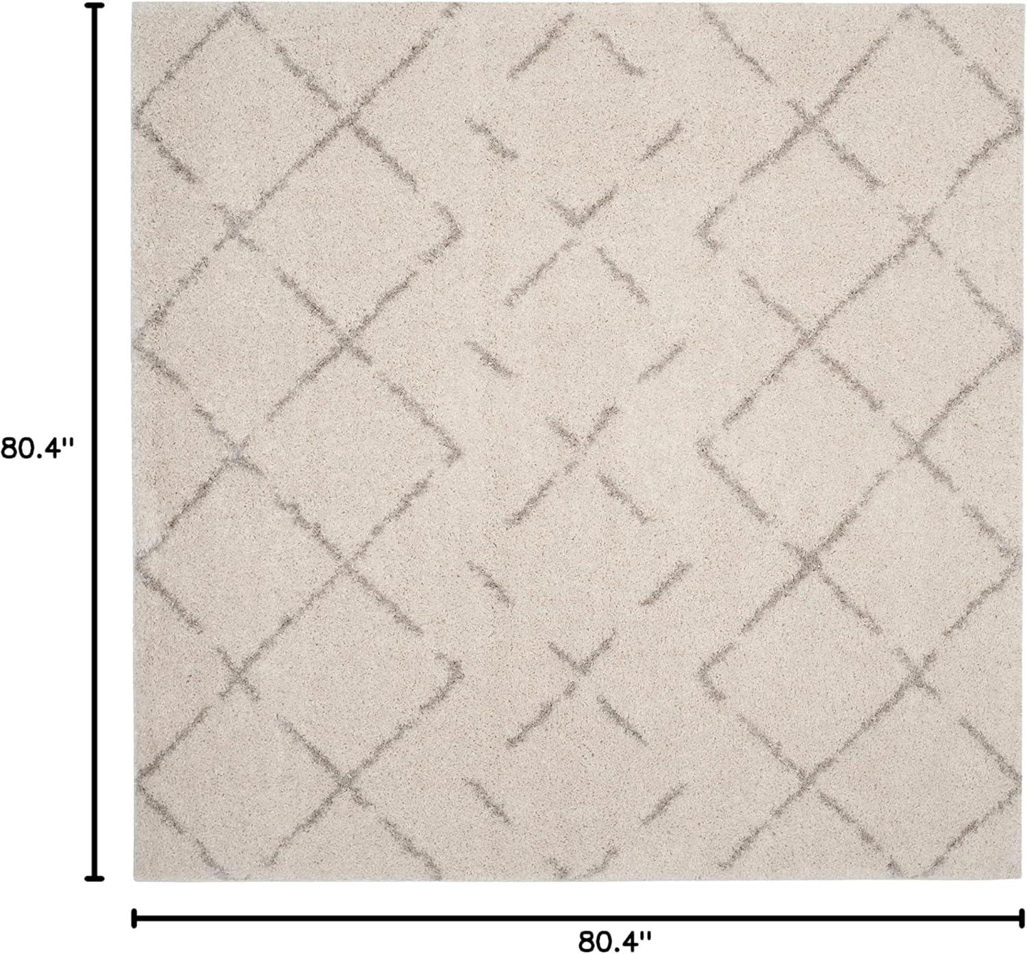 image:imageSAFAVIEH Area Rug 8x10 Arizona Shag Collection Large Ivory amp Beige Moroccan Boho Design NonShedding amp Easy to Clean Ideal for Living Room Bedroom Dining Space ASG743AIvoryBeige