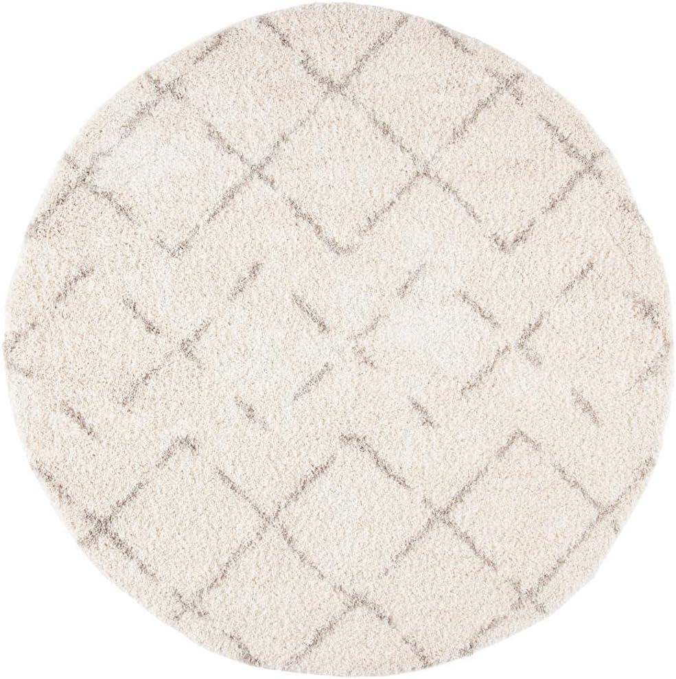 image:imageSAFAVIEH Area Rug 8x10 Arizona Shag Collection Large Ivory amp Beige Moroccan Boho Design NonShedding amp Easy to Clean Ideal for Living Room Bedroom Dining Space ASG743AIvoryBeige