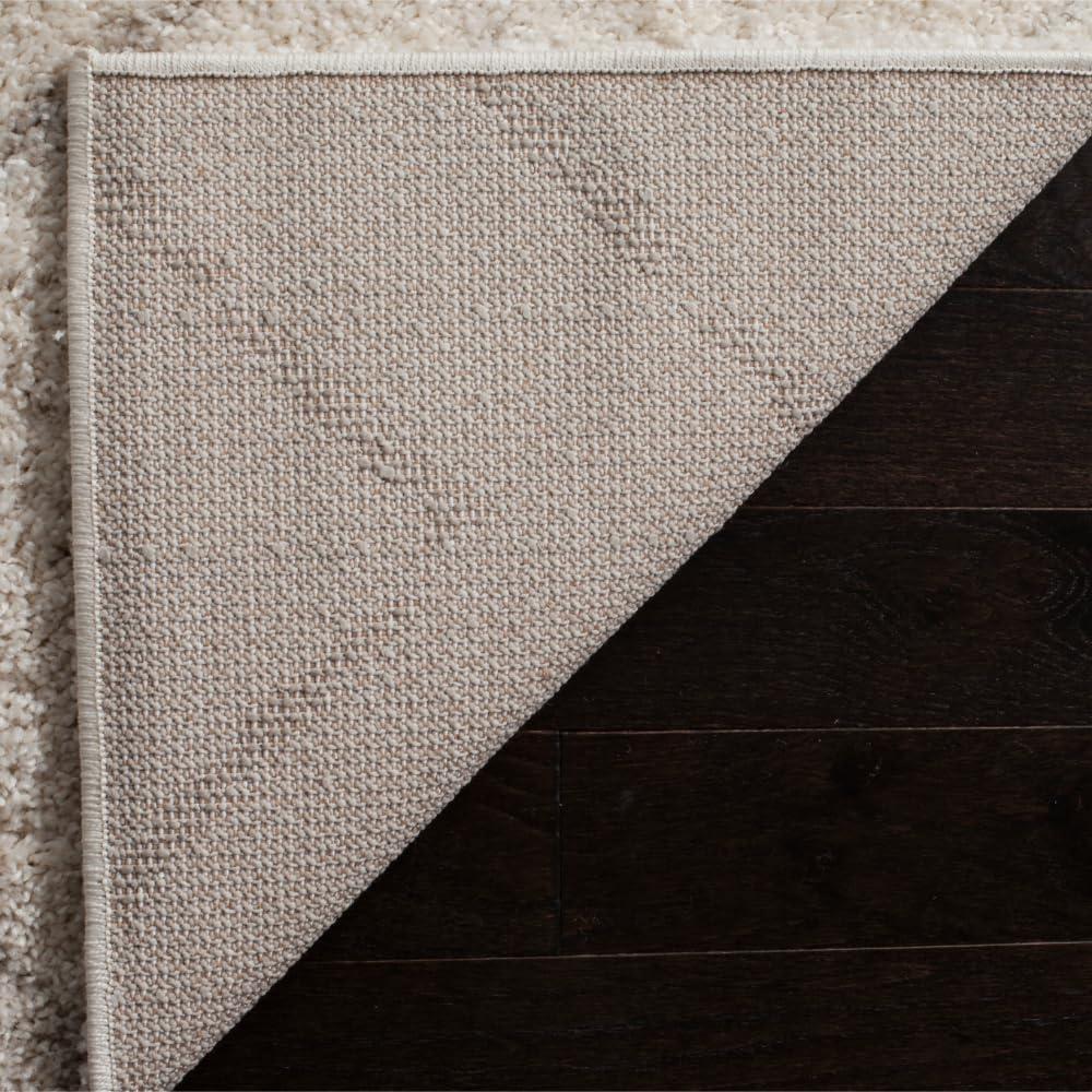 image:imageSAFAVIEH Area Rug 8x10 Arizona Shag Collection Large Ivory amp Beige Moroccan Boho Design NonShedding amp Easy to Clean Ideal for Living Room Bedroom Dining Space ASG743AIvoryBeige