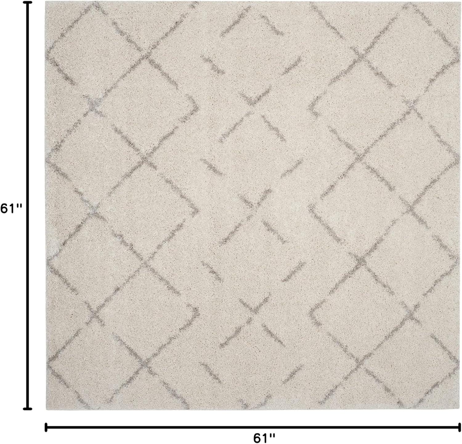 image:imageSAFAVIEH Area Rug 8x10 Arizona Shag Collection Large Ivory amp Beige Moroccan Boho Design NonShedding amp Easy to Clean Ideal for Living Room Bedroom Dining Space ASG743AIvoryBeige