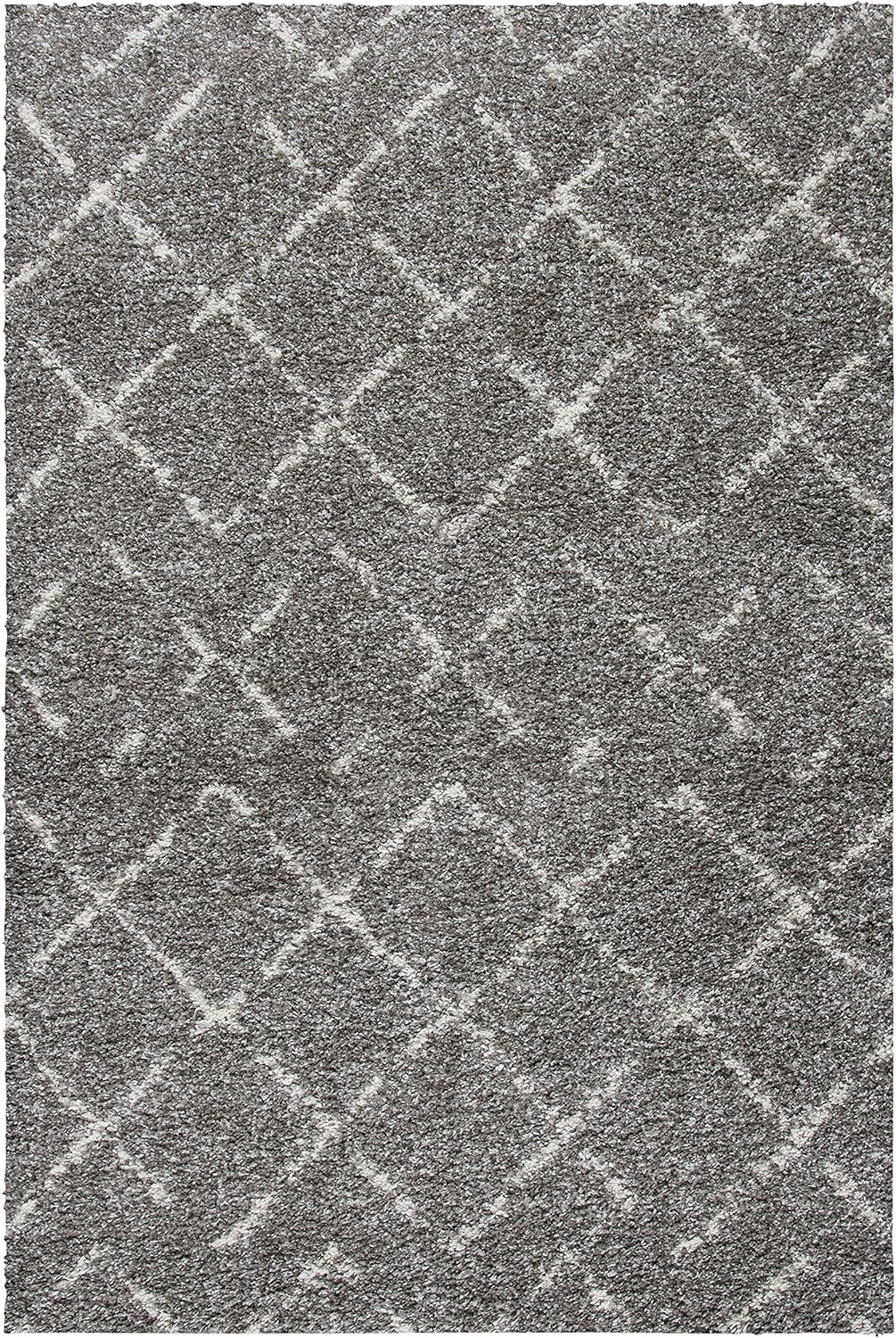 image:imageSAFAVIEH Area Rug 8x10 Arizona Shag Collection Large Ivory amp Beige Moroccan Boho Design NonShedding amp Easy to Clean Ideal for Living Room Bedroom Dining Space ASG743ABrownIvory