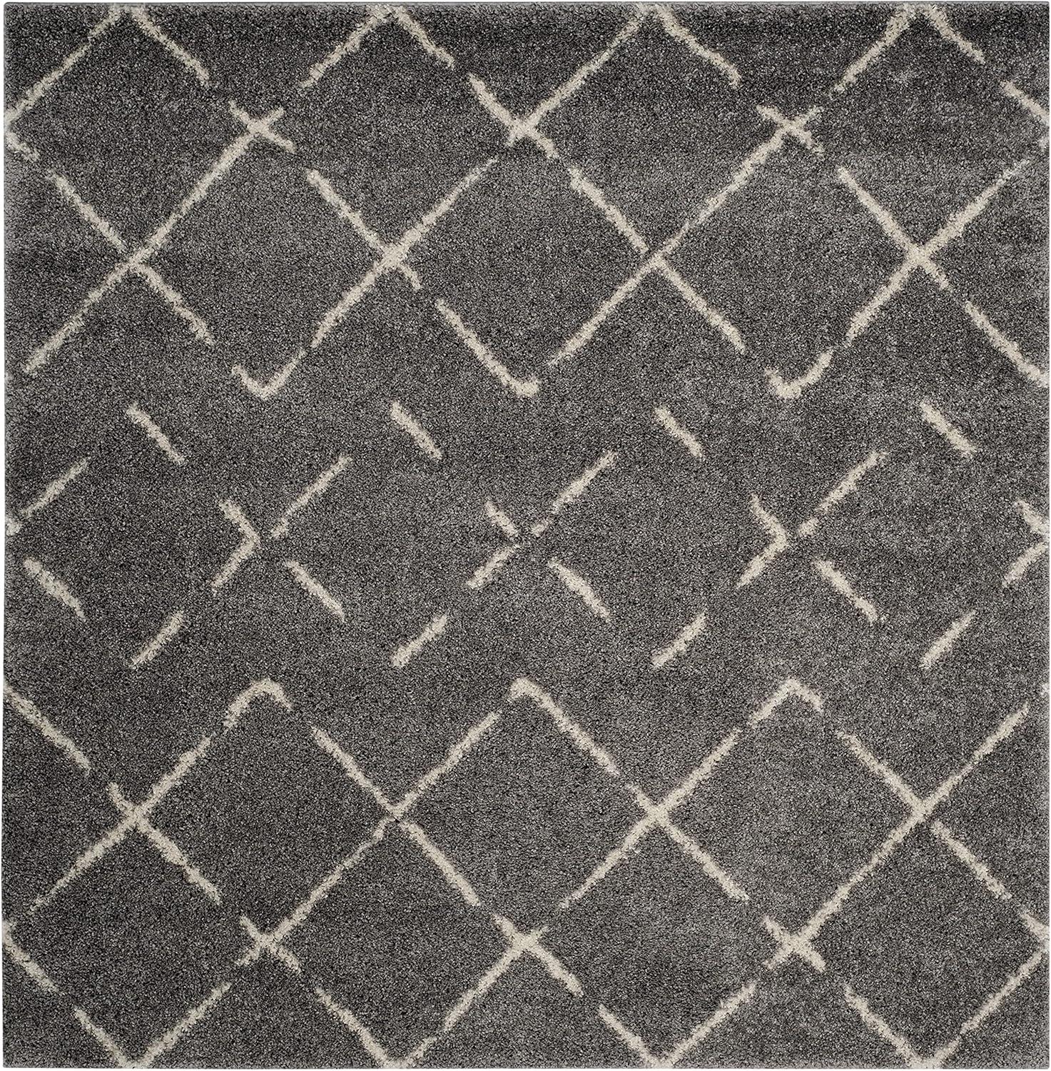 image:imageSAFAVIEH Area Rug 8x10 Arizona Shag Collection Large Ivory amp Beige Moroccan Boho Design NonShedding amp Easy to Clean Ideal for Living Room Bedroom Dining Space ASG743ABrownIvory