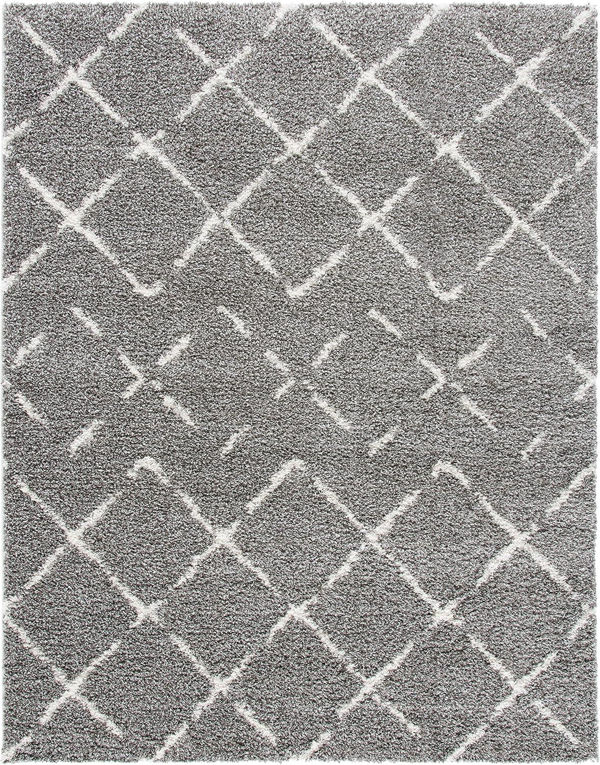 image:imageSAFAVIEH Area Rug 8x10 Arizona Shag Collection Large Ivory amp Beige Moroccan Boho Design NonShedding amp Easy to Clean Ideal for Living Room Bedroom Dining Space ASG743ABrownIvory