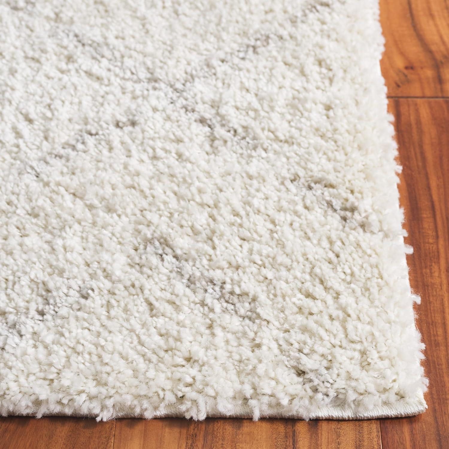 image:imageSAFAVIEH Area Rug 8x10 Arizona Shag Collection Large Ivory amp Beige Moroccan Boho Design NonShedding amp Easy to Clean Ideal for Living Room Bedroom Dining Space ASG743AIvoryBeige